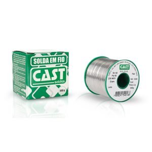Solda em Fio Cheio Cast Sn40xPb60 - 8 A