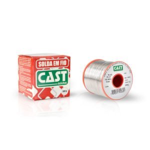 Solda em Fio Cast No Clean Resinoso "Cristal" 183-MSX