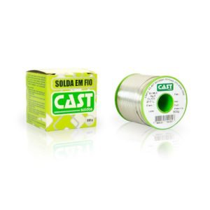 Solda em Fio Cast Resinoso Lead-Free Sn96,5xAg3,0xCu0,5 - 217 L
