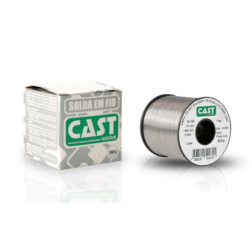 Solda em Fio Cast Sn60xPb40 - 189 GC (Alumínio)